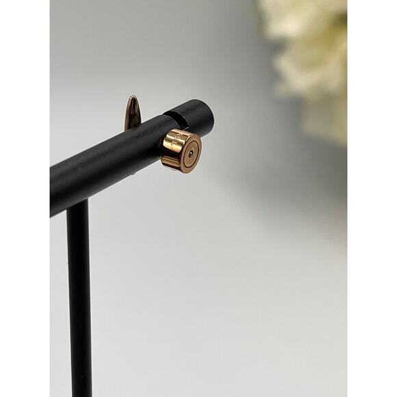 Michael Kors Rose Gold Mini Stud Earrings Designer Bags Spear Shape - Picture 8 of 13